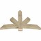 Ekena Millwork Alberta Rough Sawn Timber Gable Bracket, Douglas Fir, 60"W x 40"H x 4"D x 6"F, 16/12 Pitch GBW060X40X0406ALB00RDF - alternate 4